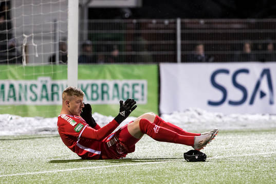Brages målvakt Viktor Frodig