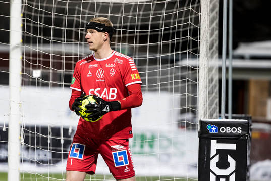 Brages målvakt Viktor Frodig