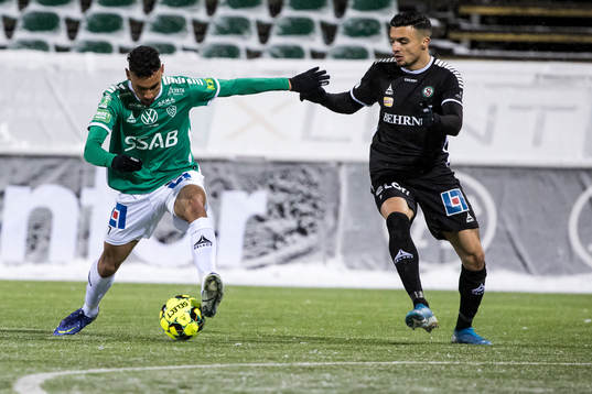 Brages Joakin Persson och Örebros Ahmed Yasin