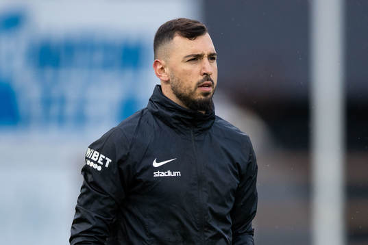 Landskronas målvakt Amr Kaddoura