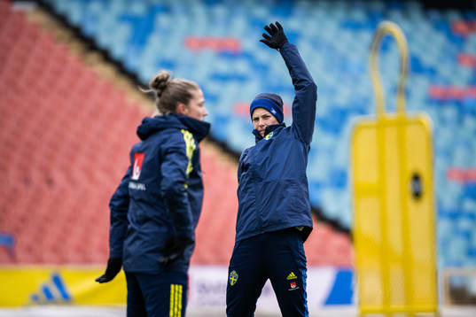 Lina Hurtig of the Swedish women's national football team