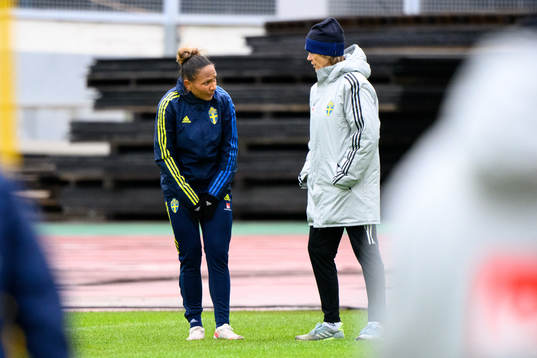 Madelen Janogy of the Swedish women's national football team
