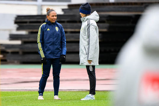 Madelen Janogy of the Swedish women's national football team