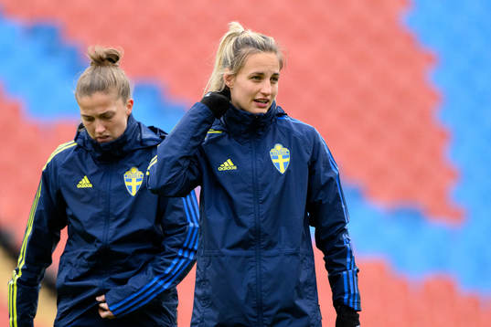 Nathalie Björn of the Swedish women's national football