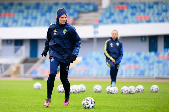 Lina Hurtig of the Swedish women's national football team