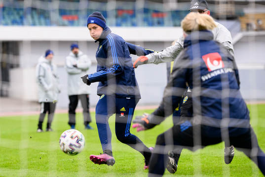 Lina Hurtig of the Swedish women's national football team