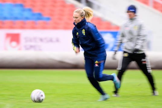 Rebecka Blomqvist of the Swedish women's national football