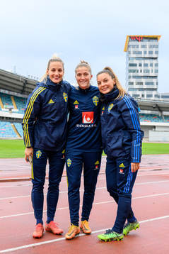 Nathalie Björn, Filippa Angeldahl and Johanna Rytting