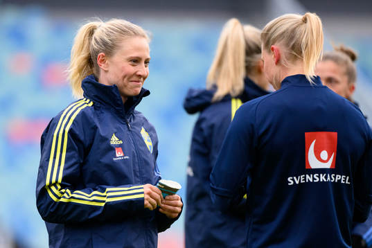 Rebecka Blomqvist of the Swedish women's national football