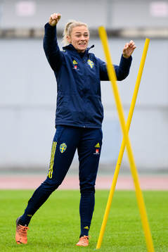 Fridolina Rolfö of the Swedish women's national football