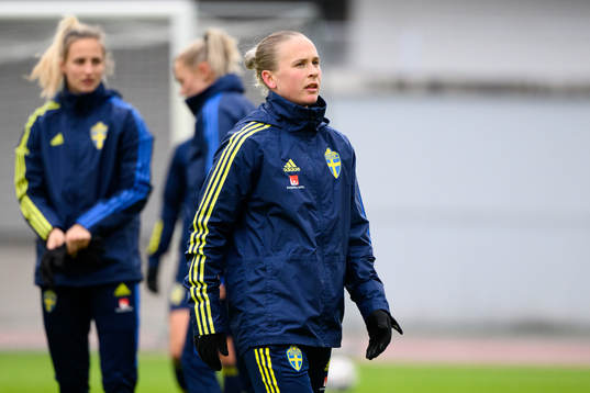 Filippa Curmark of the Swedish women's national football