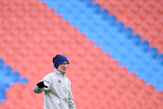 Victoria Sandell, assistant coach of the Swedish women's