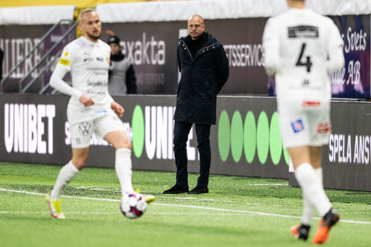 Mjällbys tränare Andreas Brännström