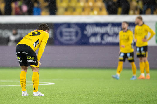 Elfsborgs spelare deppar