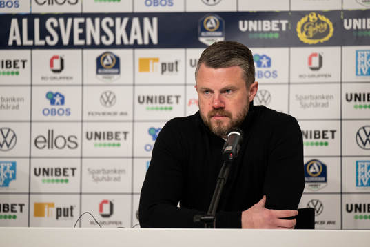 Elfsborgs manager Jimmy Thelin