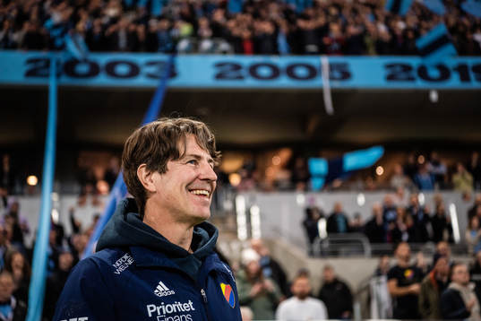 Djurgårdens tränare Thomas Lagerlöf