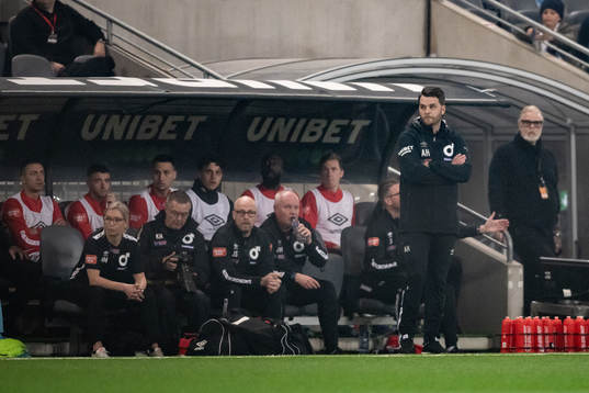 Degerfors tränare Andreas Holmberg