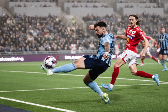 uDjurgårdens Sead Haksabanovic och Degerfors Gustav