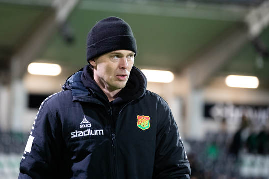 GAIS tränare Fredrik Holmberg
