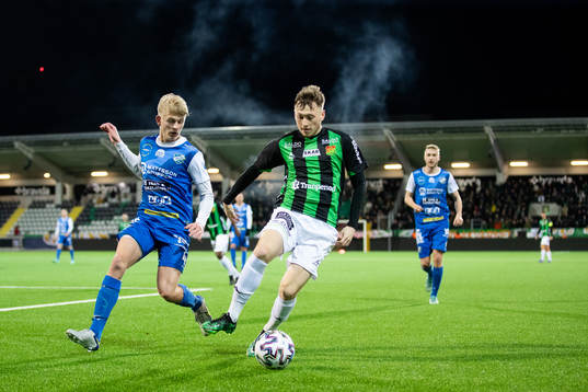 Oddevolds Philip Engelbrektsson och GAIS Ben Morris