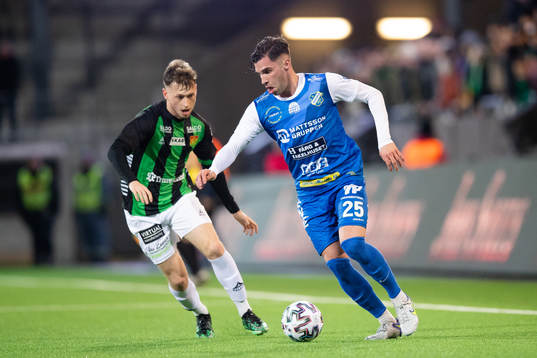 GAIS Ben Morris och Oddevolds Kenan Mehovic