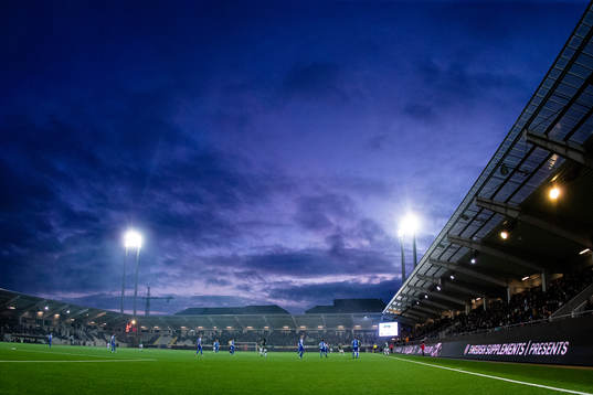 Vy över Bravida Arena
