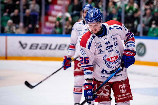 Oskarshamns Lukas Pilö deppar