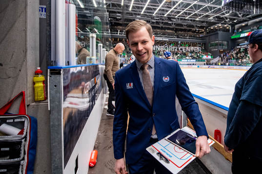 Oskarshamns tränare Martin Filander