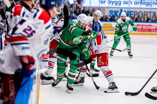 Rögles Mattias Sjögren och Oskarshamns Jonas Engström