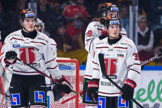 Örebros Joel Mustonen deppar