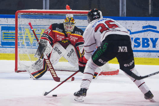 Luleås målvakt Joel Lassinantti