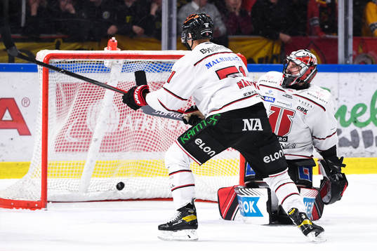 Örebros målvakt Jhonas Enroth deppar