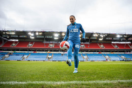 Vilde Bøe Risa of the Norwegian women's national football