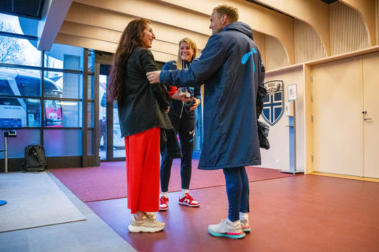 Lise Klaveness, president of the Norwegian Football