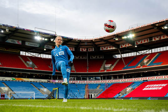 Frida Maanum of the Norwegian women's national football team