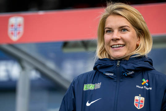 Ada Hegerberg of the Norwegian women's national football