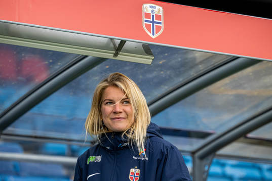 Ada Hegerberg of the Norwegian women's national football