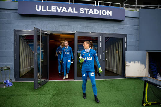 Goalkeeper Sunniva Skoglund and goalkeeper Cecilie