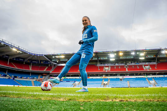 Vilde Bøe Risa of the Norwegian women's national football