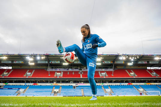 Vilde Bøe Risa of the Norwegian women's national football