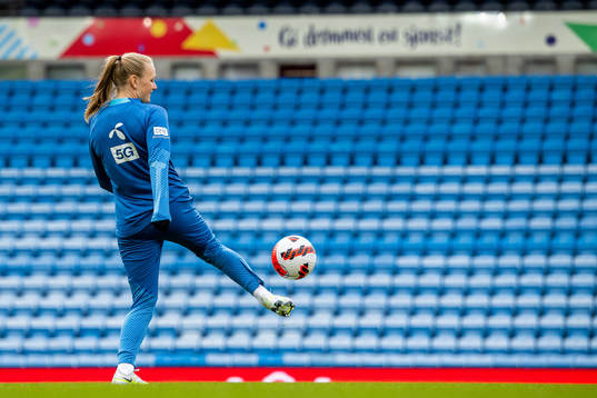 Frida Maanum of the Norwegian women's national football team