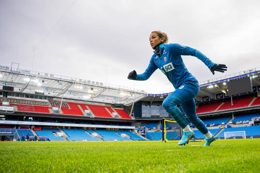 Celin Bizet Ildhusøy of the Norwegian women's national