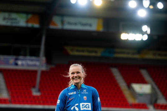 Frida Maanum of the Norwegian women's national football team