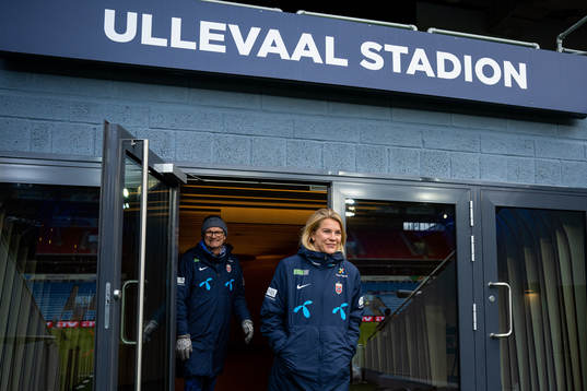 Ada Hegerberg of the Norwegian women's national football