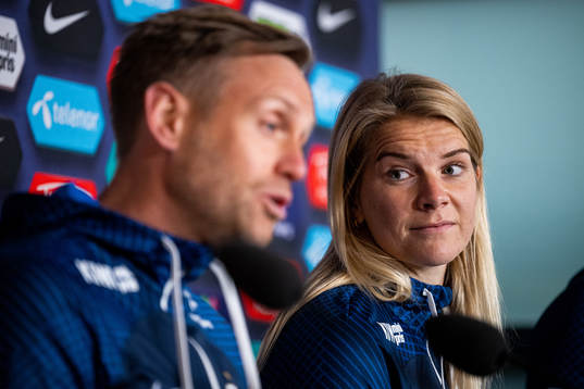 Ada Hegerberg of the Norwegian women's national football