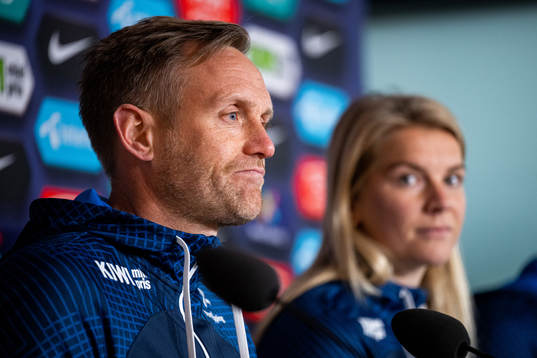 Martin Sjögren, head coach of the Norwegian women's