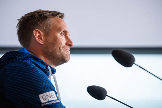 Martin Sjögren, head coach of the Norwegian women's