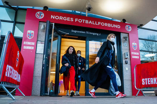 Lise Klaveness, president of the Norwegian Football