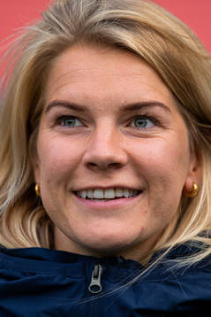 Ada Hegerberg of the Norwegian women's national football