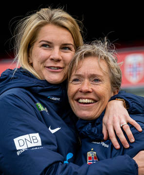 Ada Hegerberg of the Norwegian women's national football